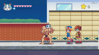 второй скриншот из KinnikuNeko: SUPER MUSCLE CAT