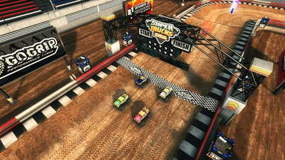 четвертый скриншот из SuperTrucks Offroad Racing
