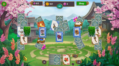 второй скриншот из Solitaire Quest: Garden Story