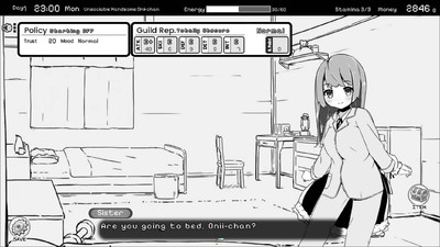 первый скриншот из Living With Sister: Monochrome Fantasy