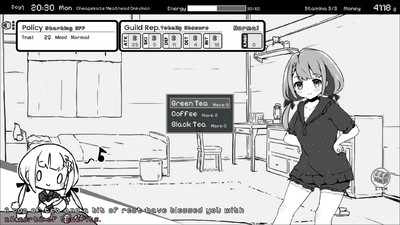 второй скриншот из Living With Sister: Monochrome Fantasy