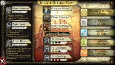 второй скриншот из D&D Lords of Waterdeep
