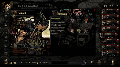 третий скриншот из Darkest Dungeon - Black Reliquary MOD