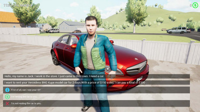 второй скриншот из Rent A Car Simulator 24 BETA