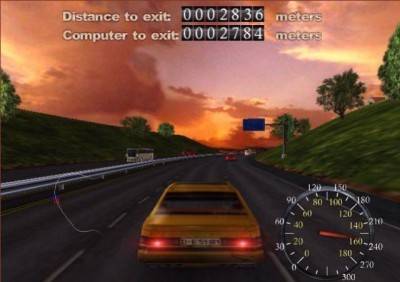 четвертый скриншот из Autobahn Racing / Автобан рейсинг