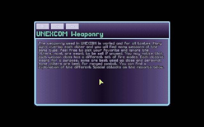 первый скриншот из UNEXCOM