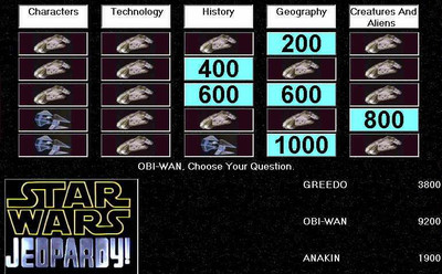 четвертый скриншот из Star Wars: Jeopardy