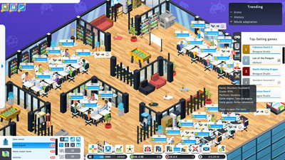 второй скриншот из City Game Studio: a tycoon about game dev