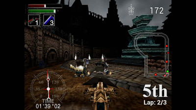 четвертый скриншот из Nightmare Kart