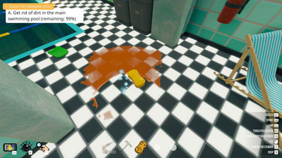 четвертый скриншот из Pool Cleaning Simulator
