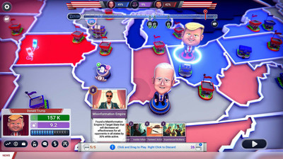 третий скриншот из The Political Machine 2024