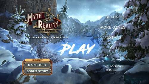 Myth or Reality: Snowbound Secrets Collector's Edition Myth or Reality: Snowbound Secrets Collector's Edition