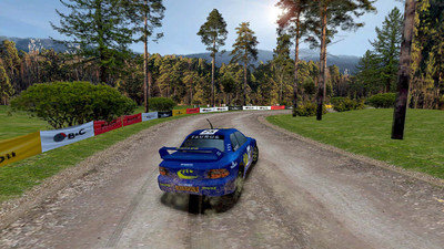 второй скриншот из Old School Rally BETA