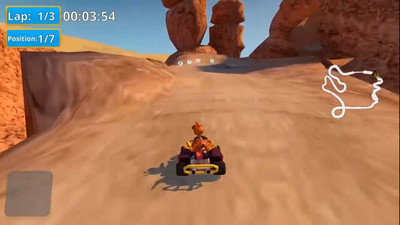 первый скриншот из Crazy Chicken: Kart 2
