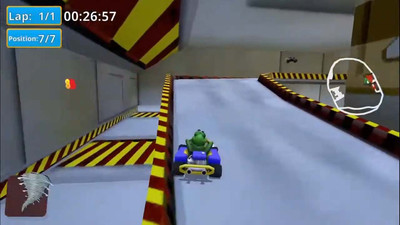 третий скриншот из Crazy Chicken: Kart 2