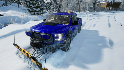 первый скриншот из Snow Plowing Simulator BETA