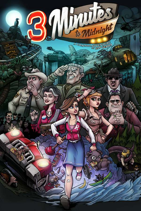 3 Minutes to Midnight - A Comedy Graphic Adventure 3 Minutes to Midnight - A Comedy Graphic Adventure