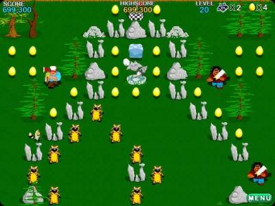 четвертый скриншот из Varmintz Deluxe PC