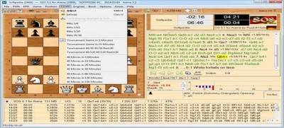 первый скриншот из Arena Chess GUI 3.5.1+