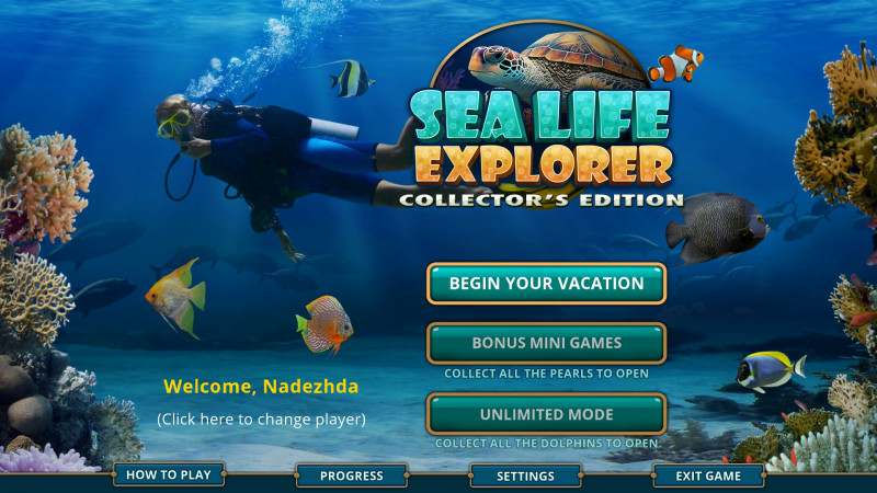 Sea Life Explorer Collector's Edition