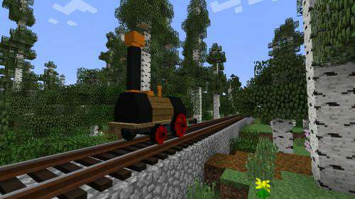 Сборка Minecraft Trains world Сборка Minecraft Trains world