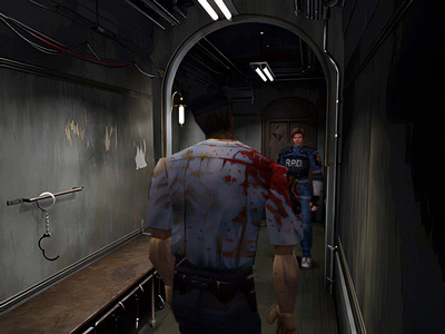 третий скриншот из Resident Evil 2 HD mod