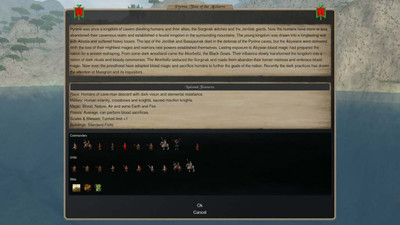 четвертый скриншот из Dominions 6: Rise of the Pantokrator