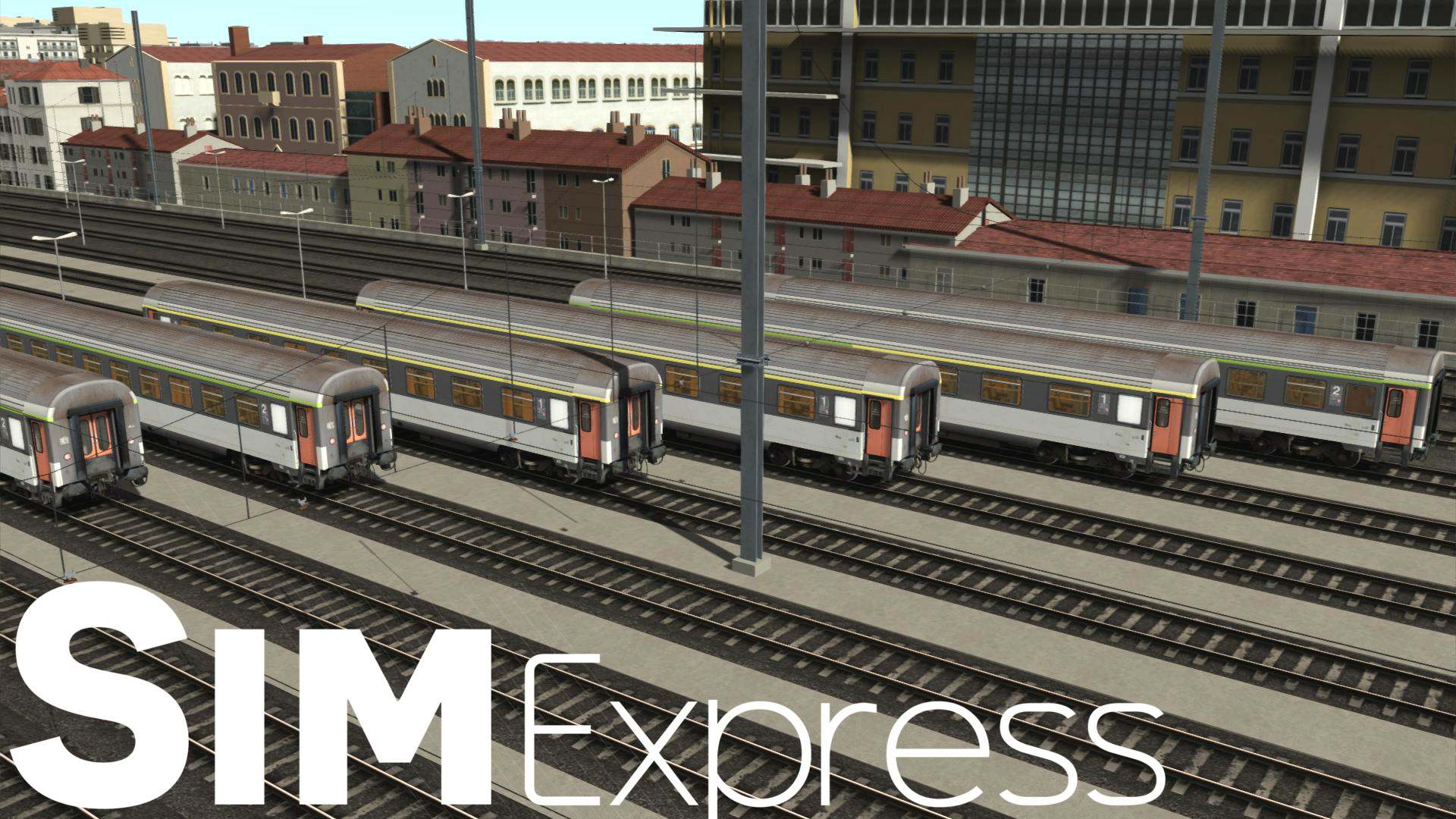 Train Simulator Classic Автомобили SimExpress SNCF Corail VU и VTU Train Simulator Classic Автомобили SimExpress SNCF Corail VU и VTU
