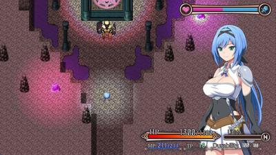 второй скриншот из Nightmare Knight ~Sacred Maiden & Fallen Magic~