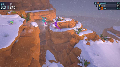 третий скриншот из Lonely Mountains: Snow Riders
