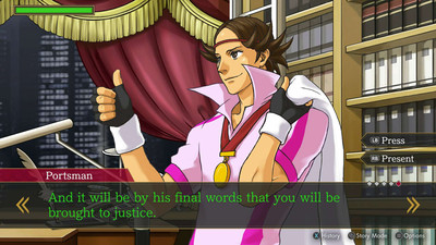четвертый скриншот из Ace Attorney Investigations Collection