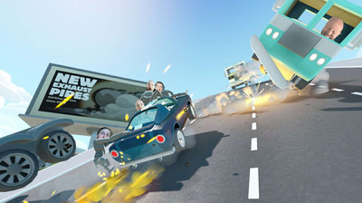 второй скриншот из Turbo Dismount 2
