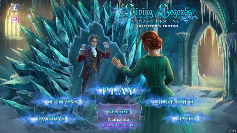 Living Legends: Frozen Destiny Collectors Edition