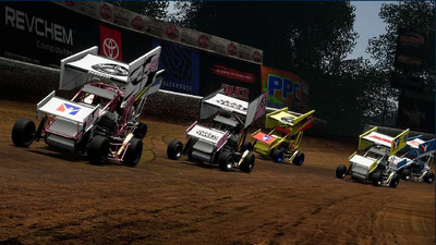 третий скриншот из World of Outlaws: Dirt Racing 24 Gold Edition