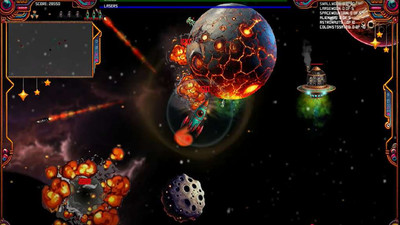 второй скриншот из Asteroids and Aliens
