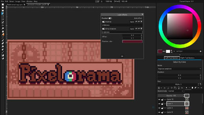 первый скриншот из Pixelorama