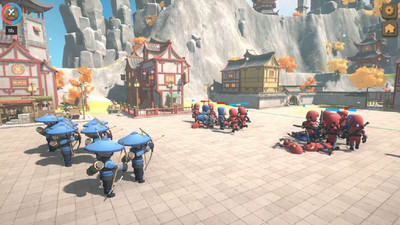 второй скриншот из Ninja Wars: Battle Simulator