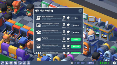 второй скриншот из Arcade Empire Tycoon