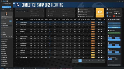 четвертый скриншот из Draft Day Sports: College Basketball 2025