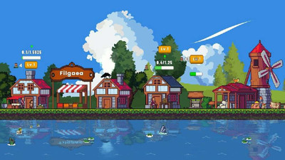 второй скриншот из Incremental Town RPG