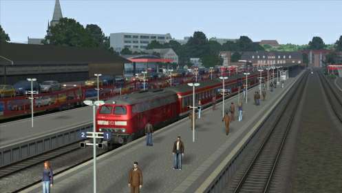 The Marschbahn (Husum - Westerland) (Train Simulator 2015 / Railworks)