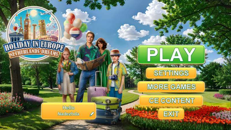 Holiday in Europe: Netherlands Collector's Edition