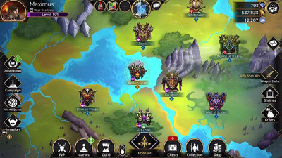 третий скриншот из Gems of War - Puzzle RPG