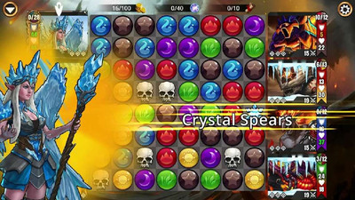 второй скриншот из Gems of War - Puzzle RPG