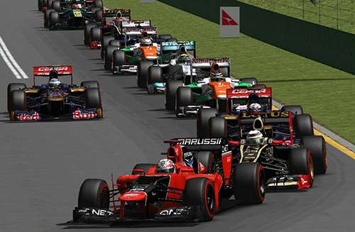 rFactor 2 - F1RFT mod 2013