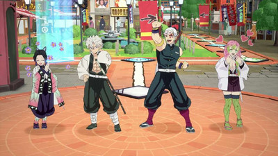 второй скриншот из Demon Slayer -Kimetsu no Yaiba- Sweep the Board!