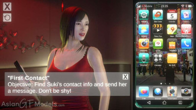 третий скриншот из Silk Suki - Chat Messaging Game