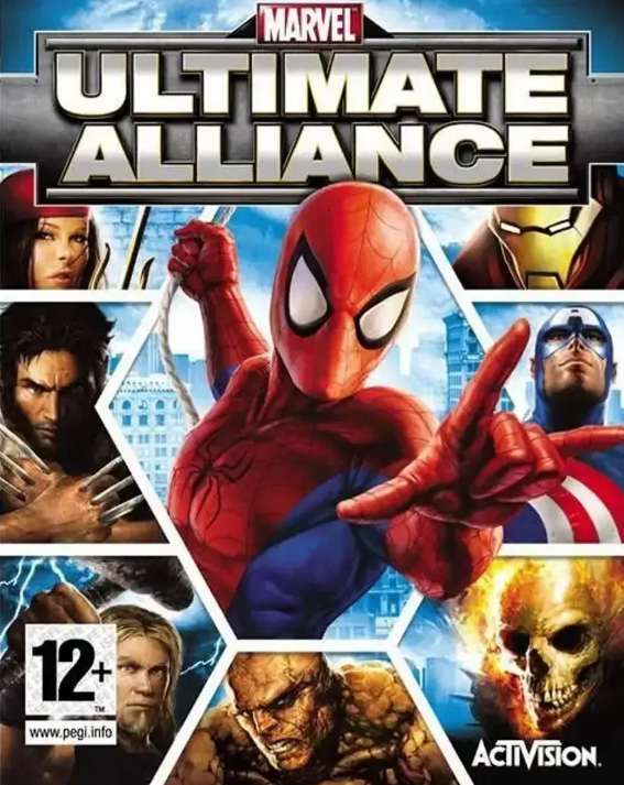 Набор персонажей игровых для Marvel ultimate alliance