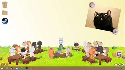 первый скриншот из Desktop Cat Cafe
