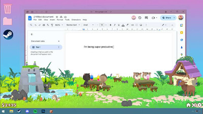 второй скриншот из Desktop Cat Cafe